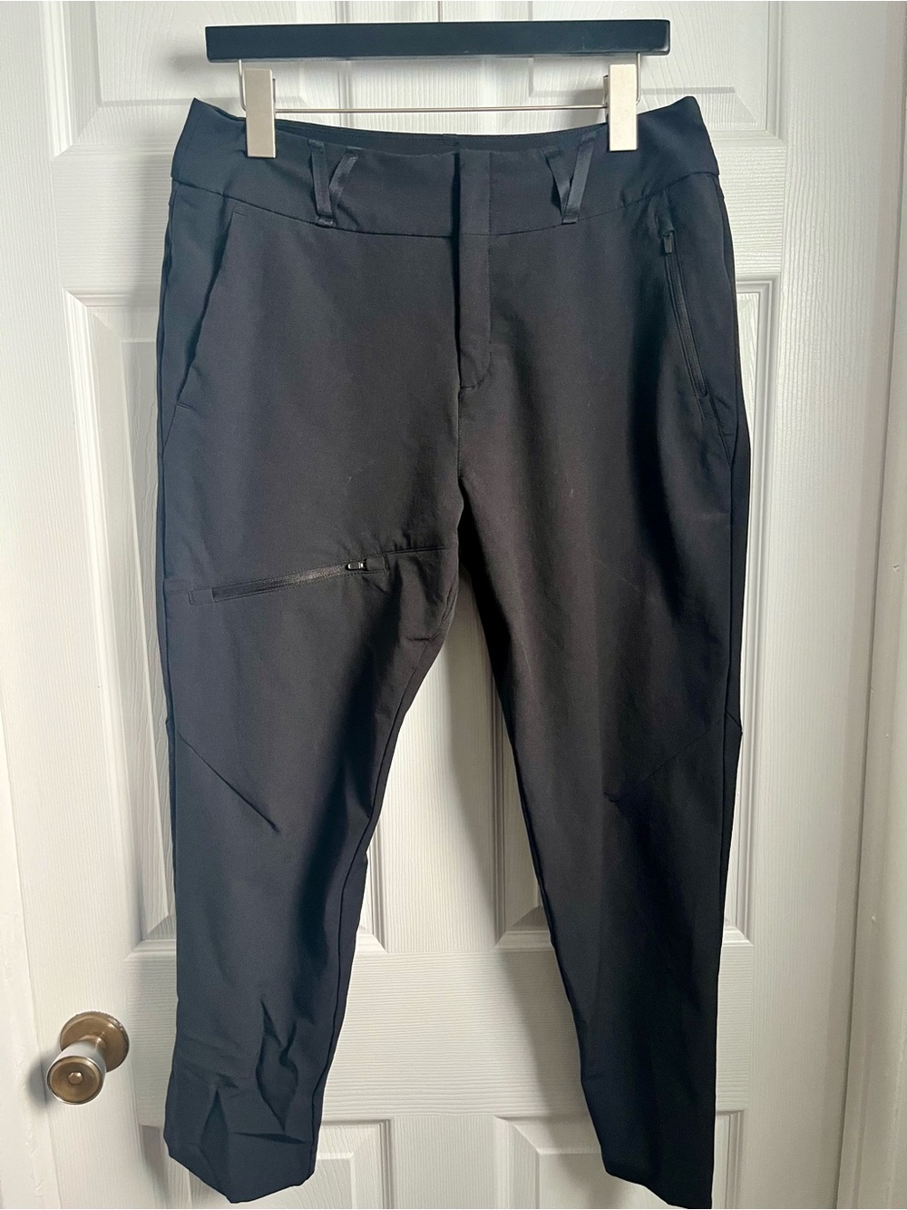 Indyeva Hiking Pants Medium Black Women Outdoor lightweight